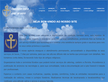 Tablet Screenshot of funerariasantacruzdobispo.com